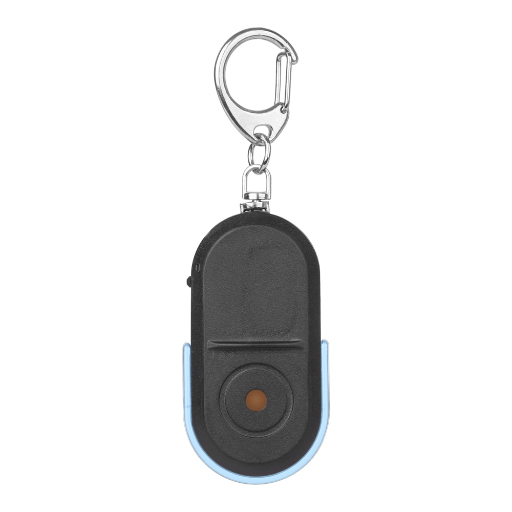 Wireless 10m Anti-Lost Alarm Key Finder Locator Keychain Whistle Sound With LED Light Mini Anti Lost Key Finder