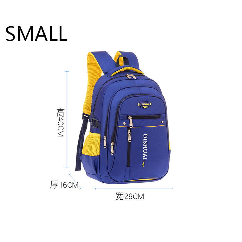 Kinder Schule Taschen für Jungen Kinder Schul Mädchen Wasserdicht Wear-resistant Ultra-licht Nylon Grundschule Rucksack Kind: small  royal blue