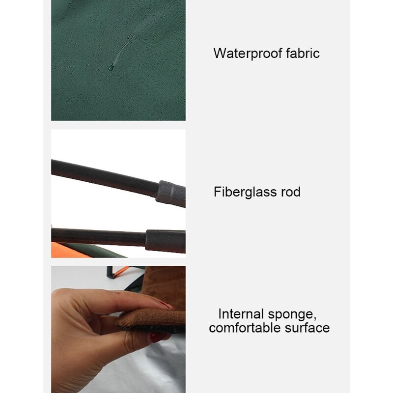 Tente imperméable pour chien et chat, niche respirante, Portable, résistante aux UV, lit avec coussin, pliable, intérieur et extérieur, pour chaton