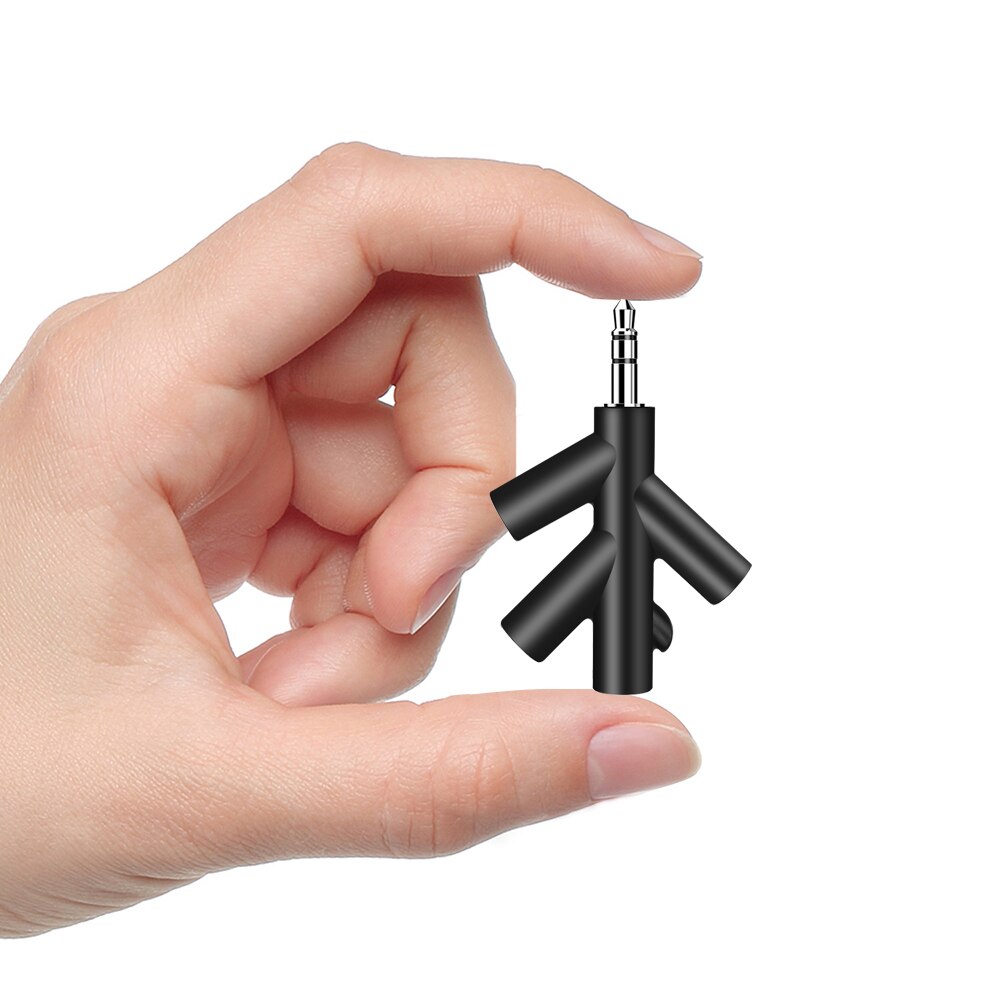 Smartphone Player Audio Kabel 3,5mm Kopfhörer Adapter 1 Stecker auf 2 4 Weibliche Jack Adapter Stecker Stereo Kopfhörer Splitter für PC/MP3