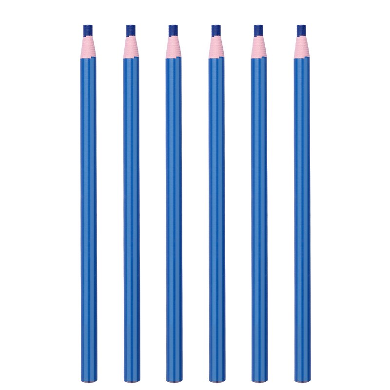 SHWAKK 6pcs Fabric Marker Pen Pencil Fade Out For Drawing Lines Disappearing Marker Pen For Tailors DIY Sewing Accessories: blue