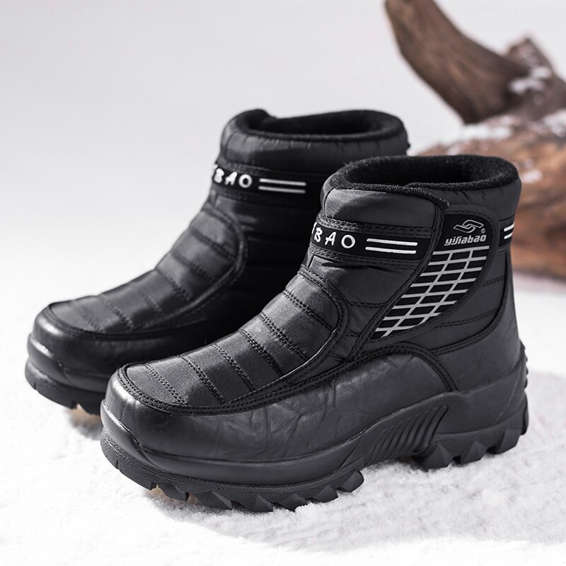 Lcxmnd autumn and winter main push leather Plush warm mountaineering shoes