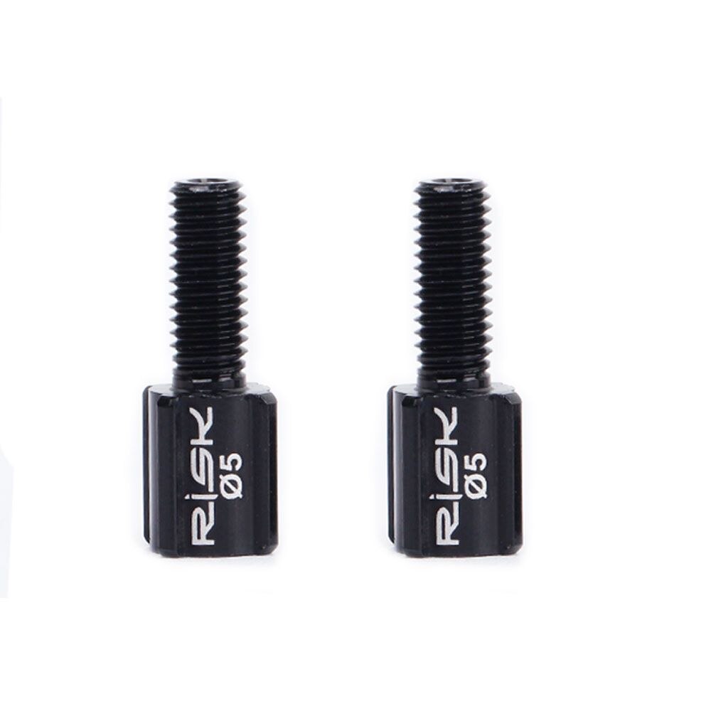Tornillos de ajuste de palanca de pulgar para bicicleta de montaña, M5/M6, freno desviador trasero, tornillos de perno de línea de Cable: M5