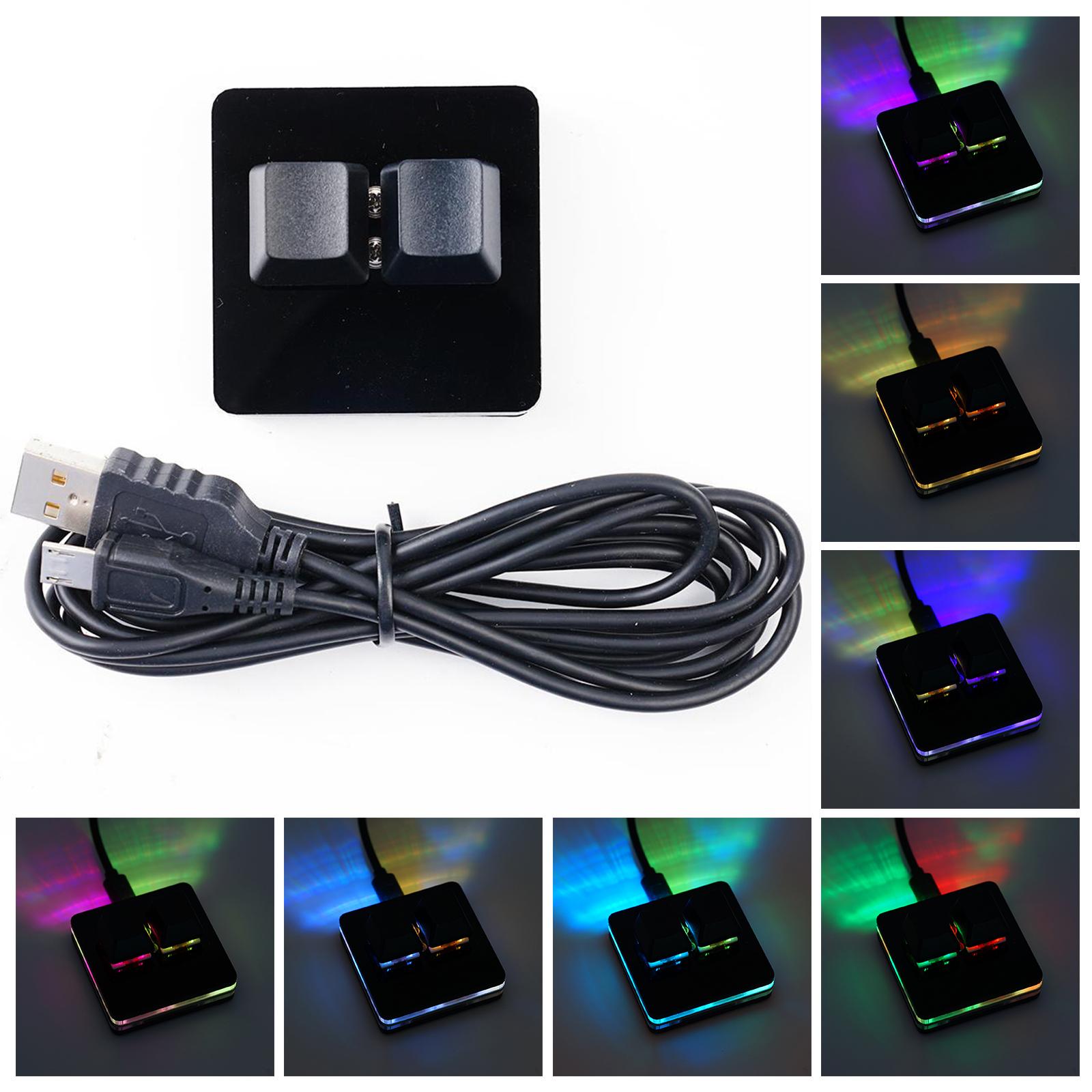 USB Programming Macro Custom Mechanical Keyboard RGB 24/16/12/9/8/4/3/2 Key Copy and Paste DIY Gaming Mini Keypad Macropad: CAROL