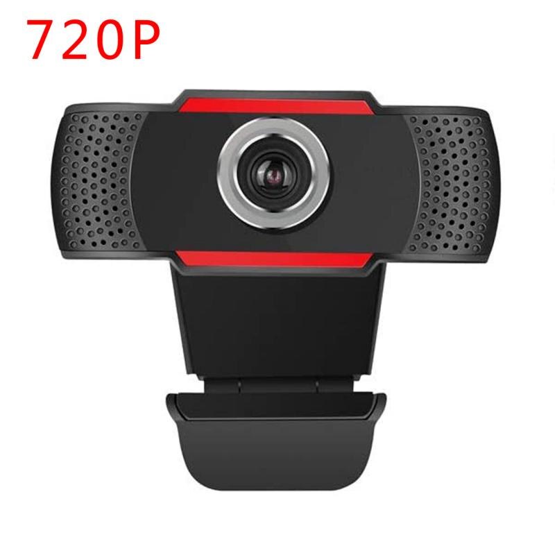 Cámara Web USB para ordenador, Webcam Full HD 720/1080P, cámara Web Digital con micrófono para portátil, escritorio, PC y tableta: 720P