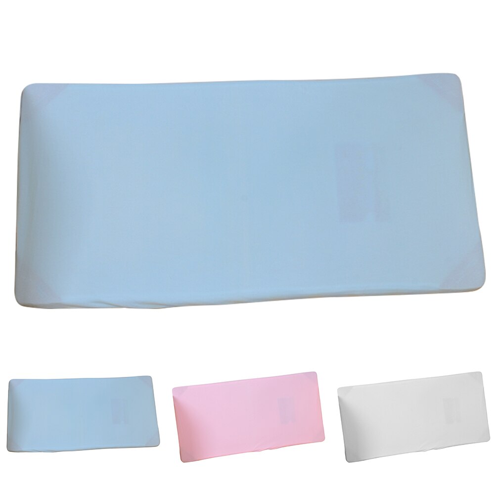 Matrashoes Makkelijk Schoon Knited Katoen Blend Ademende Elastische Baby Accessoires Cot Hoeslakens Beddengoed Leuke Solid Protector