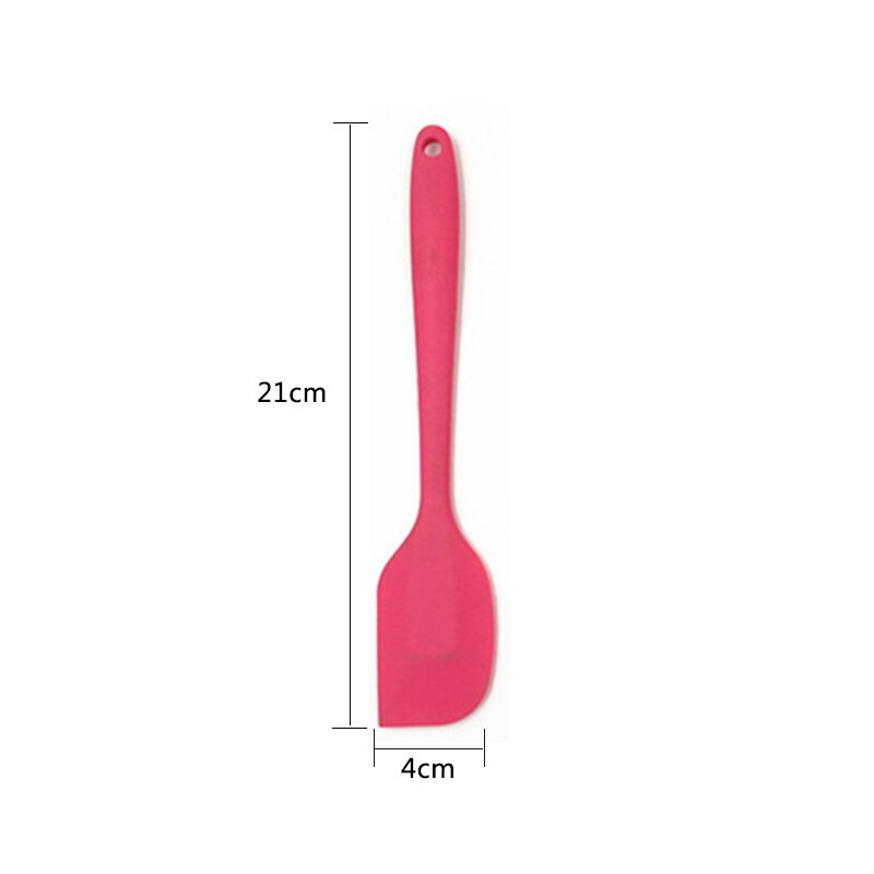 Multicolore alimentaire antiadhésif beurre cuisson Silicone spatule ensemble Cookie pâtisserie grattoir gâteau cuisson spatule Silicone spatule