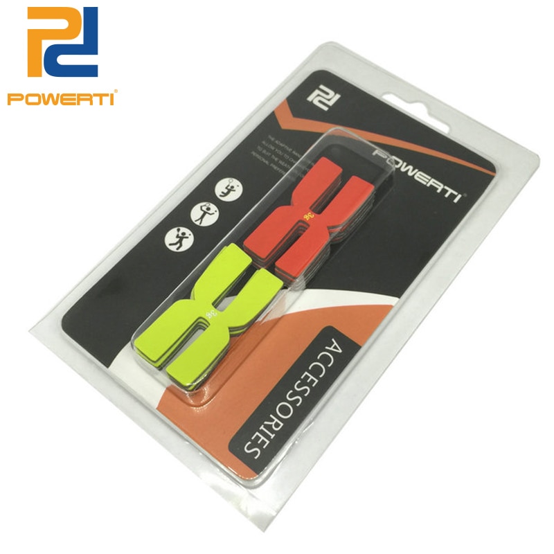 Powerti Tennis Racket Weight and Balance Strips , Balancer Type H 3g Silicone for Tennis Racket Balance Bar 6pcs/card