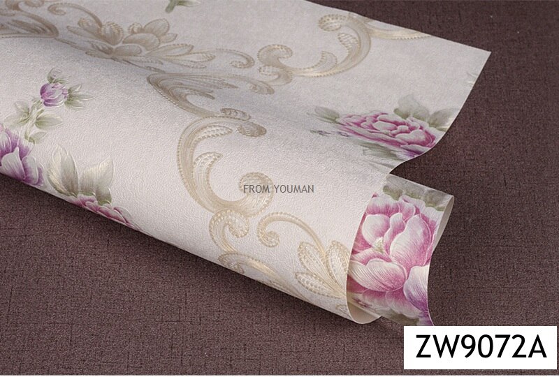 YOUMAN 3d Vinyl Behang Reliëf PVC Desktop Wallpaper Hd 3d Zelfklevende Behang Kamer Decals Roll DIY Decor Thuis Damast: ZW9072