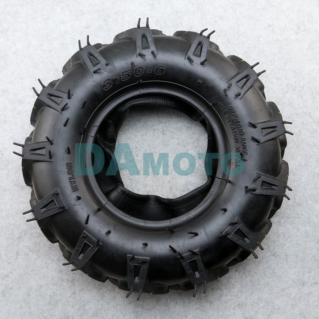 3.50-6 tire Tractor Tyre Wheel For ATV Quad Lawn Mower Garden Tractor