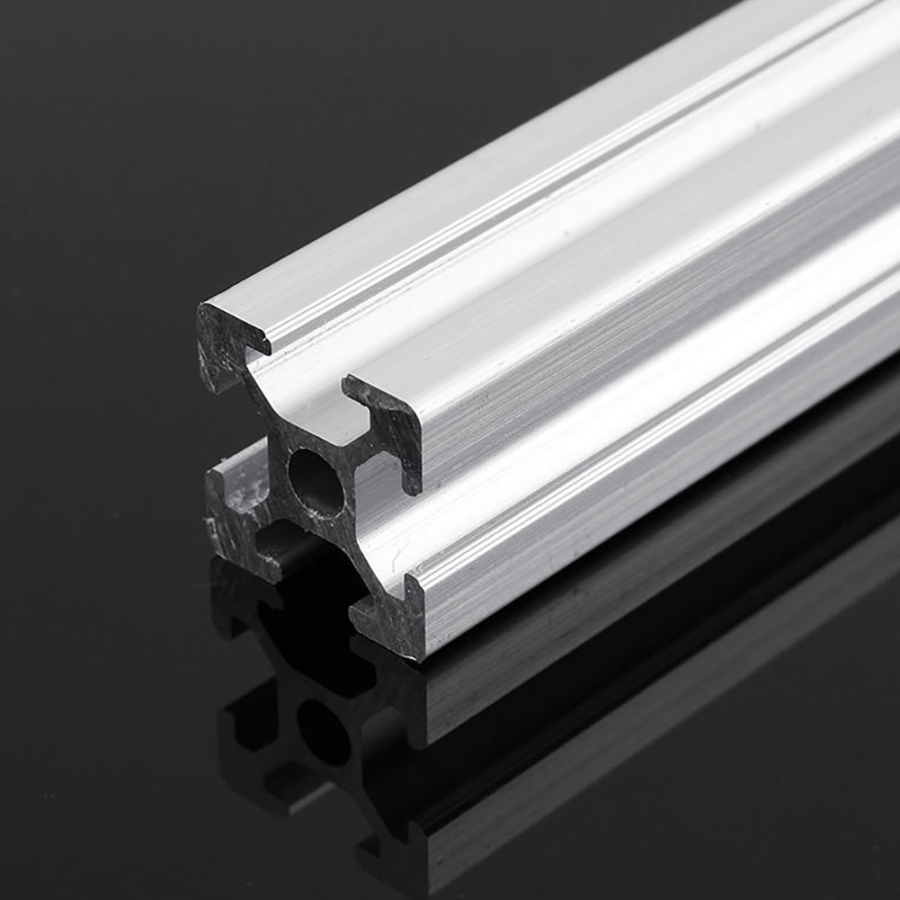 Aluminum Profile T Slot Aluminium Extrusion Anodized 100-550mm CNC 3D Printer Parts