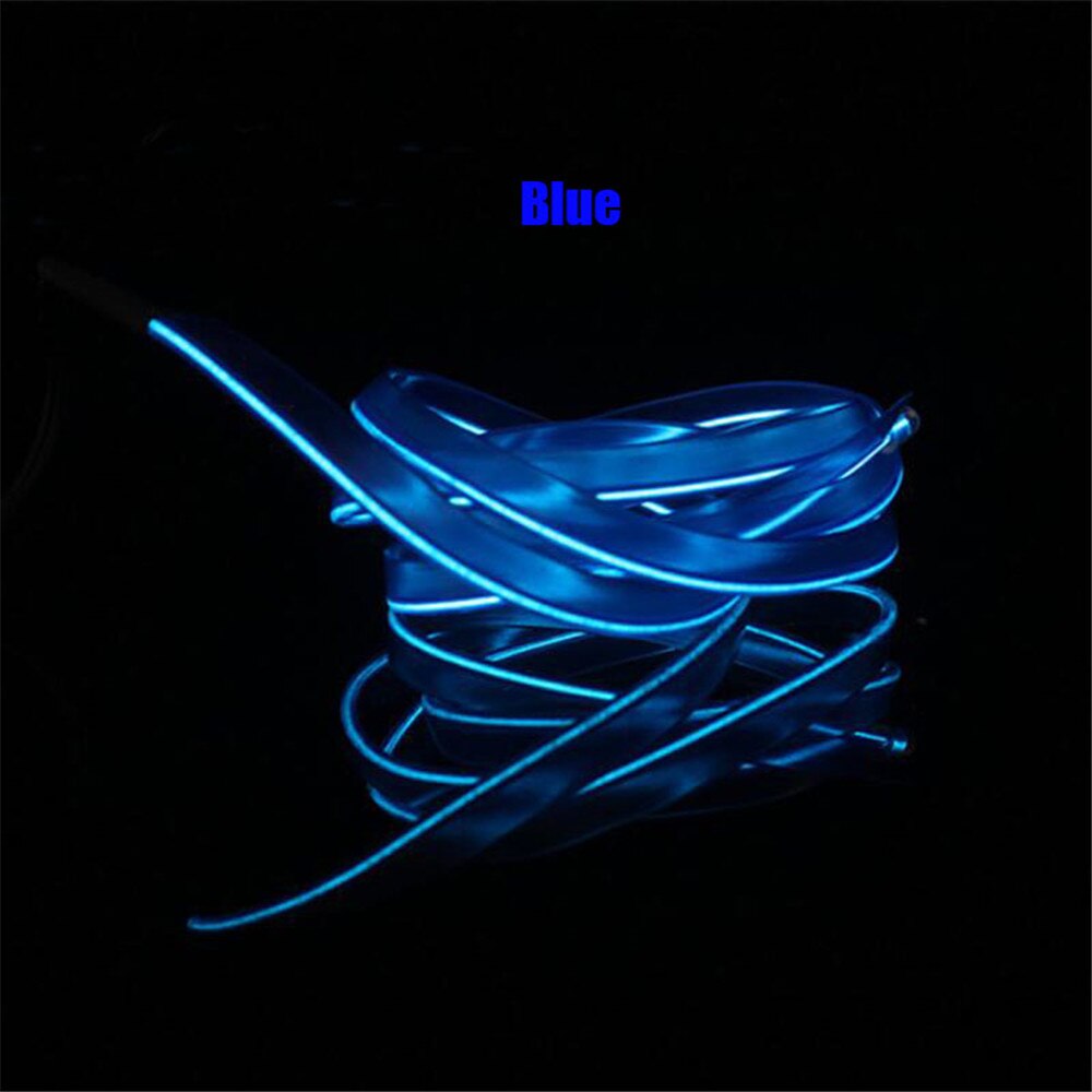 3m auto motorfiets 12V LED koud licht neon lijn decoratieve strip voor Honda Crosstour CR-Z S C EV -Ster AC-X HSV-010: Bruin