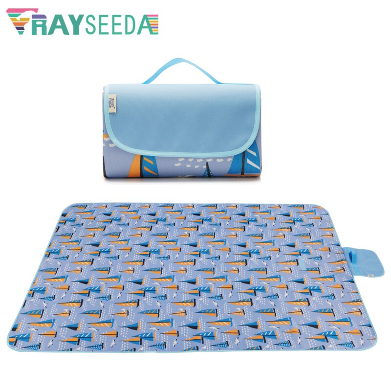 145*80cm 145*200cm Folding Waterproof Camping Mat Portable Outdoor Travel Picnic Blankets For Climbing Hiking Beach