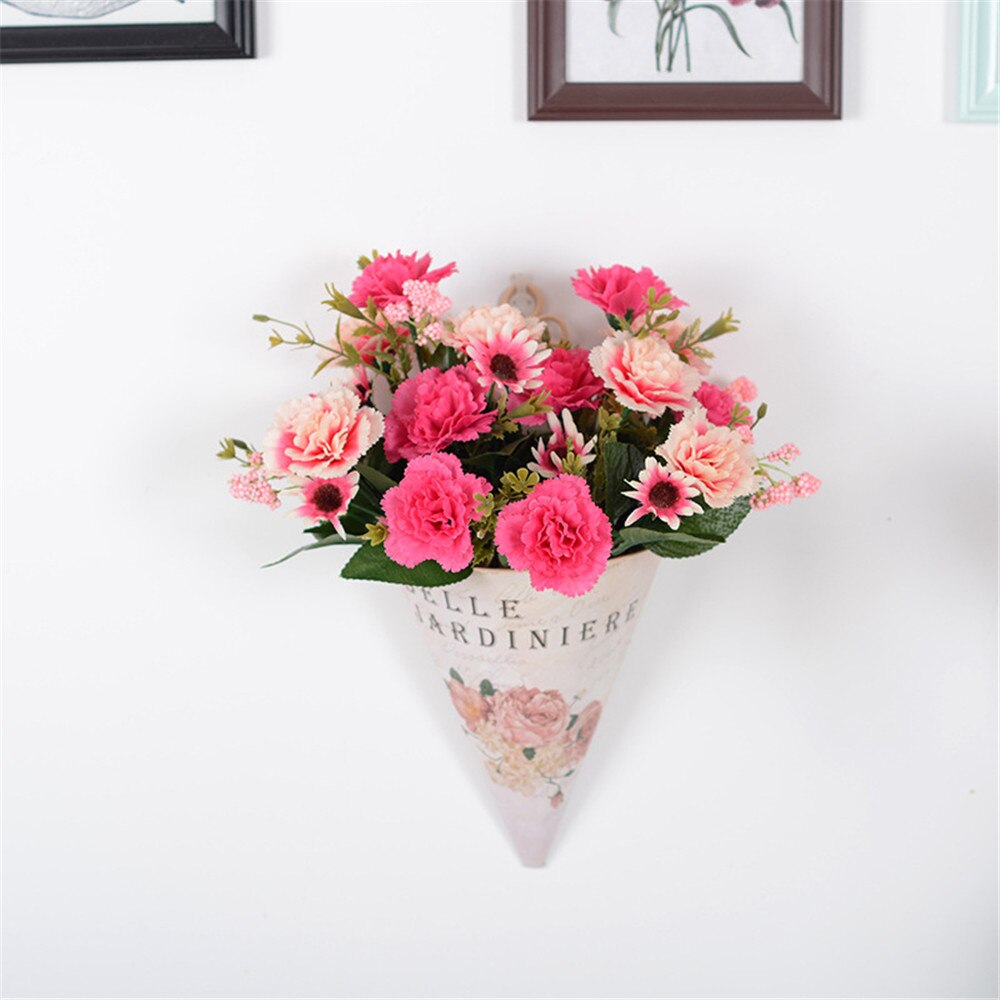 Wall Hanging Planter Plant Pot Trough Garden Fence Balcony Railing Flower Basket Plastic Flower Pots Flowers Bucket Home Decor