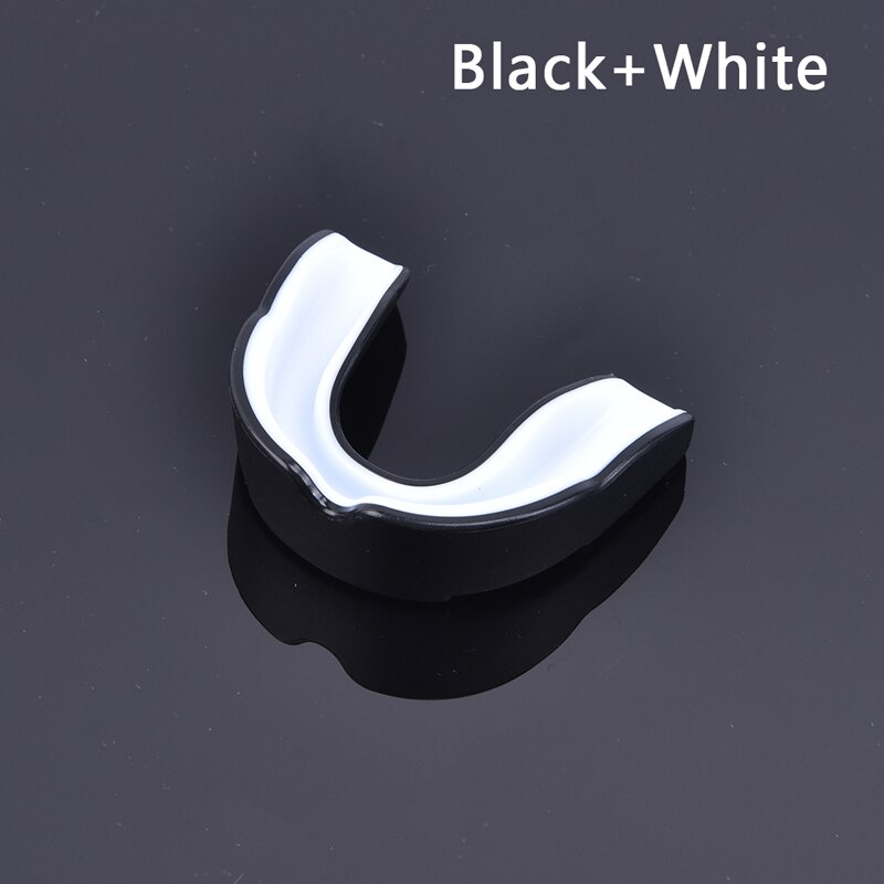 Sport Mouth Guard Tanden Protector Kids Jeugd Gebitsbeschermer Tand Brace Bescherming Voor Basketbal Rugby Boksen Karate: BW