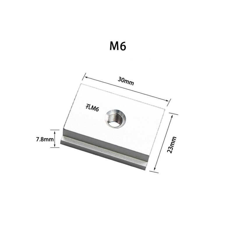 Ensemble de pinces de maintien en métal à action rapide pour le travail du bois, accessoires pour outils de menuiserie: M6