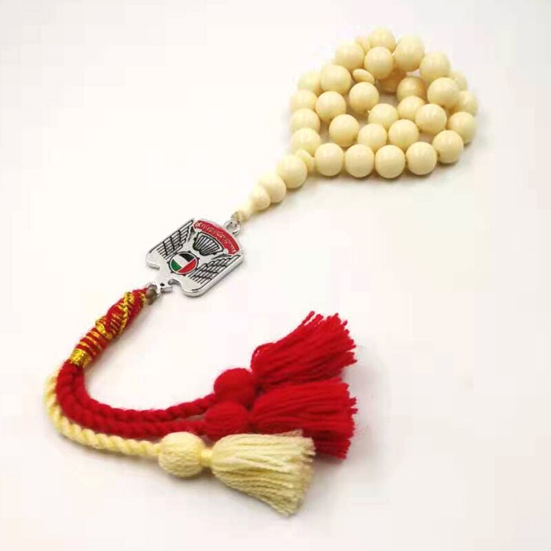 Verenigde Arabische Emiraten Imitatie Ivoor Hars Tasbih Misbaha Moslim Rozenkrans