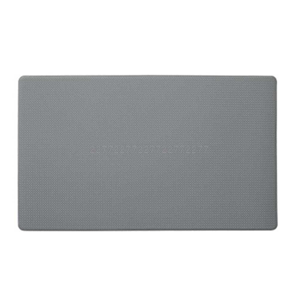 Anti Fatigue Kitchen Mat Diamond Weave Non-Skid Faux Leather Waterproof Rugs J02 20: GY / 1