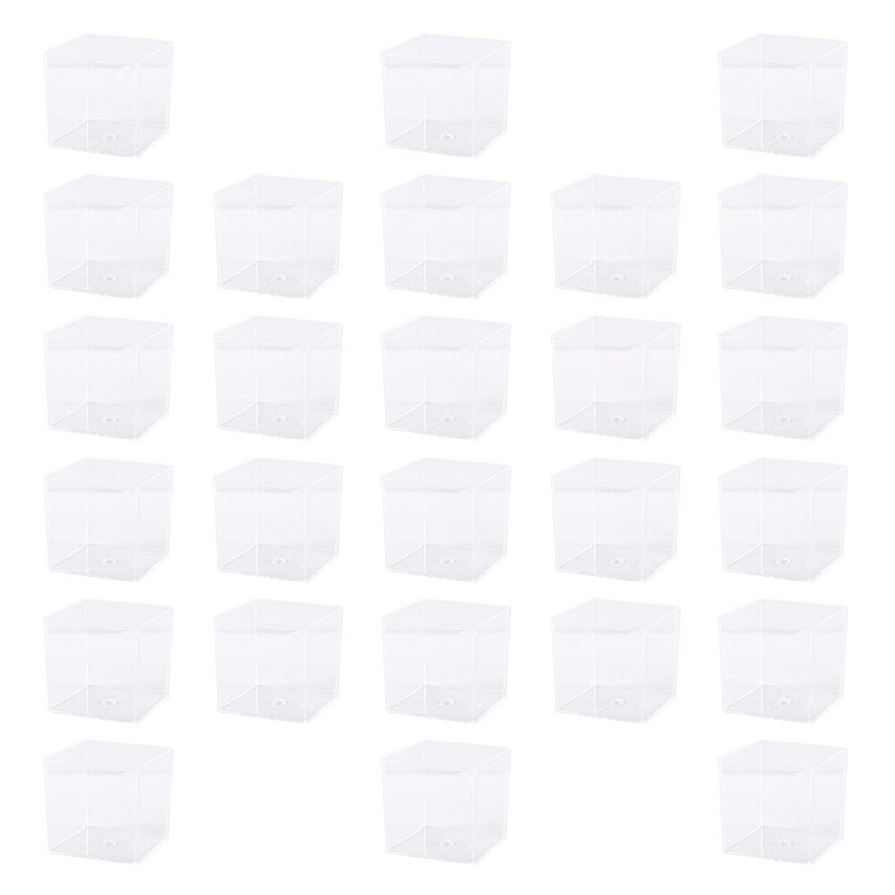 40 Pcs Transparant Mousse Cups Mousse Containers Pudding Cups Pudding Containers: Default Title
