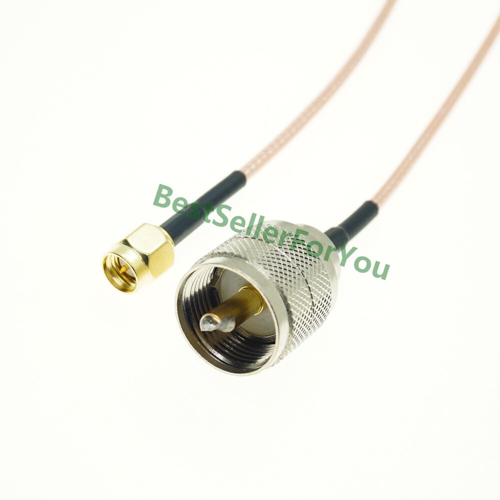 UHF Männlichen PL259 Stecker auf SMA stecker adapter RG316 Coax zopf Jumper RF Kabel
