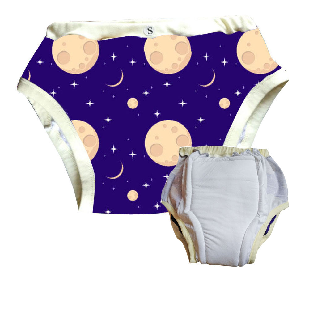 Adult Baby Pants ABDL Diaper Nighttime DDGL Cloth Pants Little Monkey