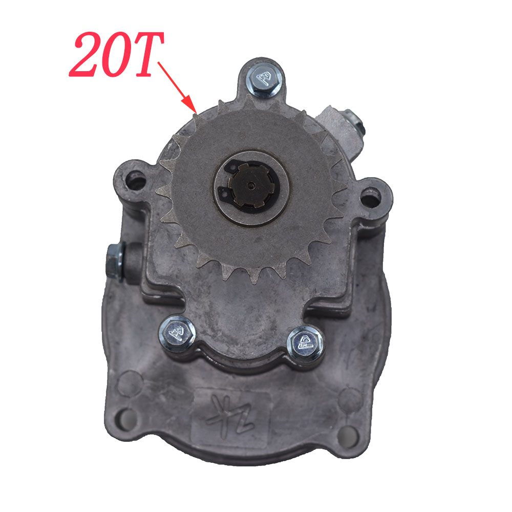 T8F 11 14 17 20 Tand Koppeling Drum Versnellingsbak Tandwiel 33cc 43cc 49cc Ty Hengel Ii Go Kart Mini moto Dirt Bike Scooter Xtreme: 20T Gear Box Only
