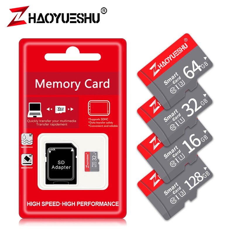 High speed microsd memory cards 4GB 8GB 16 GB 32 GB 64GB cartao de memoria class 10 micro sd card TF card for free adapter