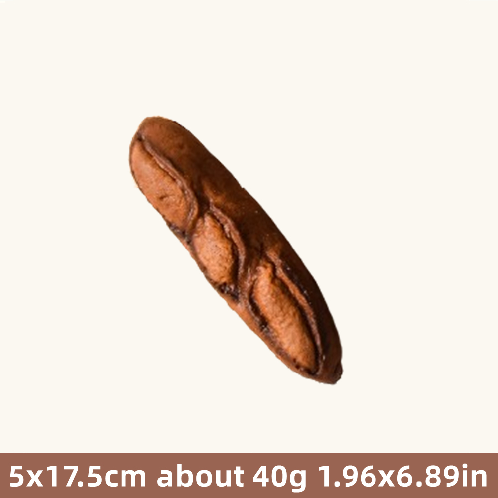 Soft Plastic Baguette Model Sourdough Prop Brunch Wheat Bread Kitchen Bakery Shop Butter Suga Salt Display Order Show Chocolate