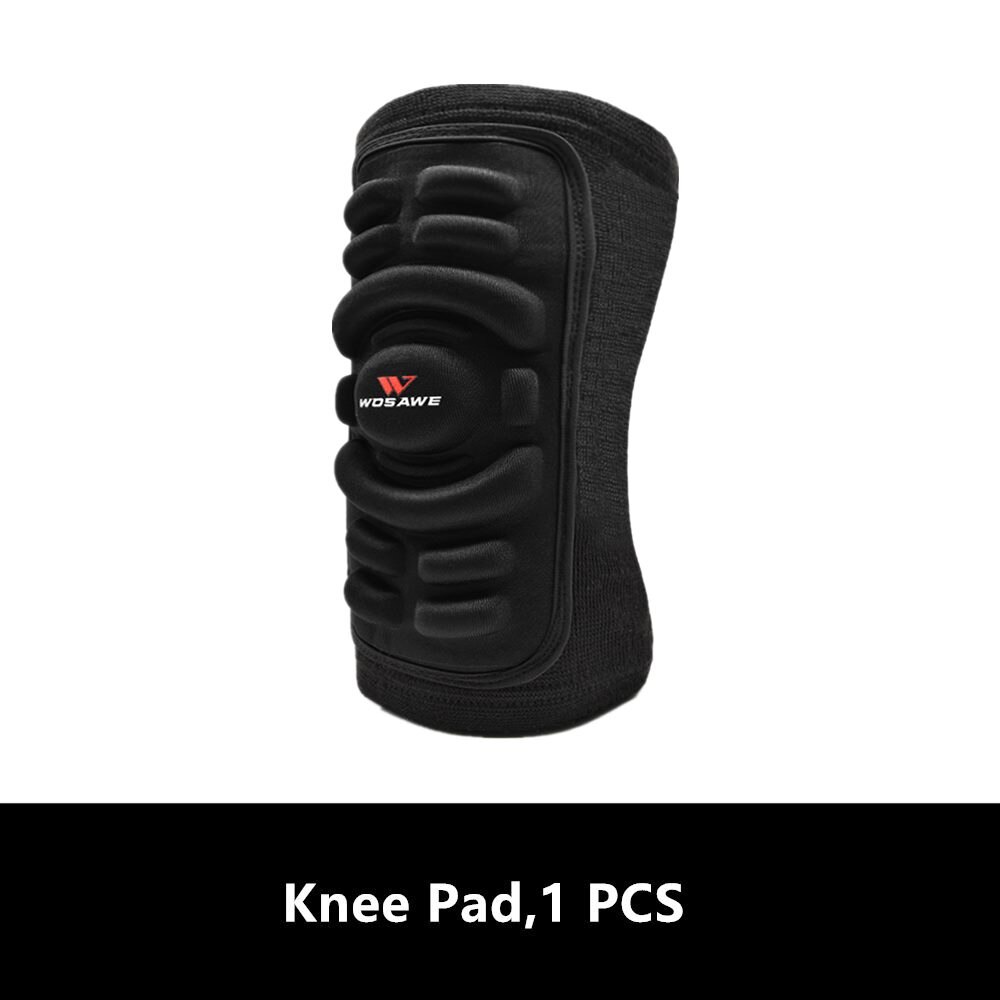 WOSAWE Back Protection Support MTB Cycling Windbreaker Spine Knee Elbow Protector Protective Gear Motocross Armor Vest Jackets: BL316 knee 1 pcs