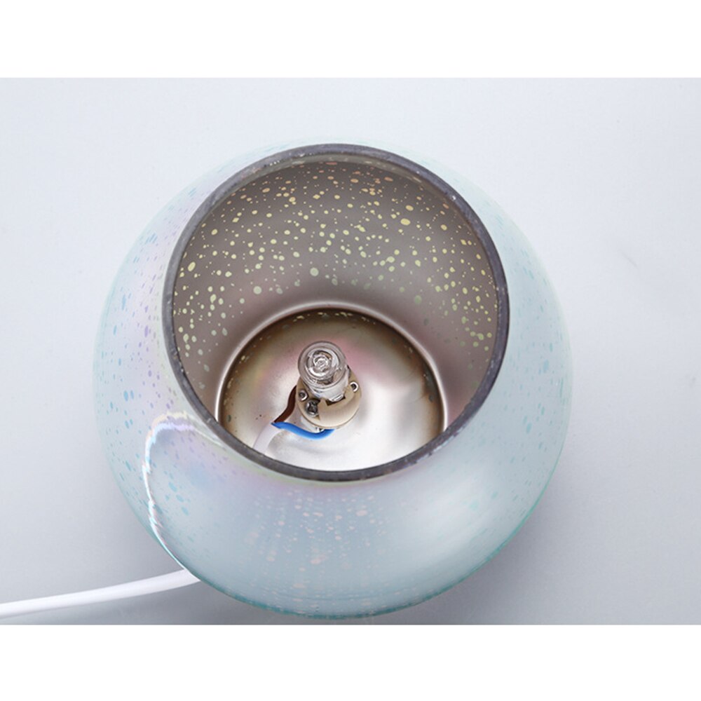 Luchtbevochtiger Essentiële Olie Diffuser Aroma Lamp 3D Glas Aromatherapie Diffuser Wax Melt Voor Home Office Slaapkamer Woonkamer