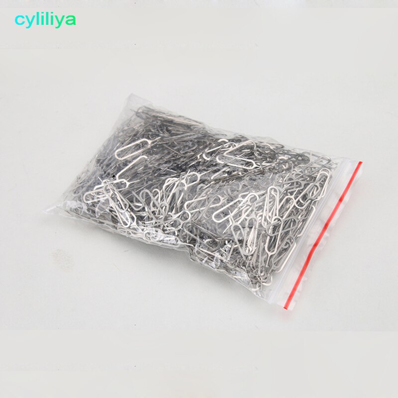 Cyliliya, 2000 unidades, removedor de bandeja de tarjeta Sim, expulsor de expulsión, herramienta de apertura de llave para iPhone 7, 4s, 5, 5s, 5c, 6, 6s plus, para iPad, SamSung
