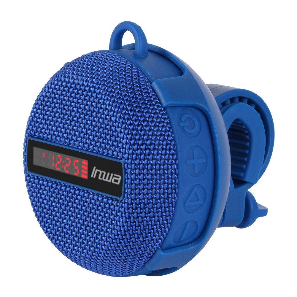 Wireless Cycling Bike Bluetooth-compatible Sound Boombox Waterproof Bicycle Speaker MTB Outdoor Cycling Stereo Audio Loudspeaker: Blue