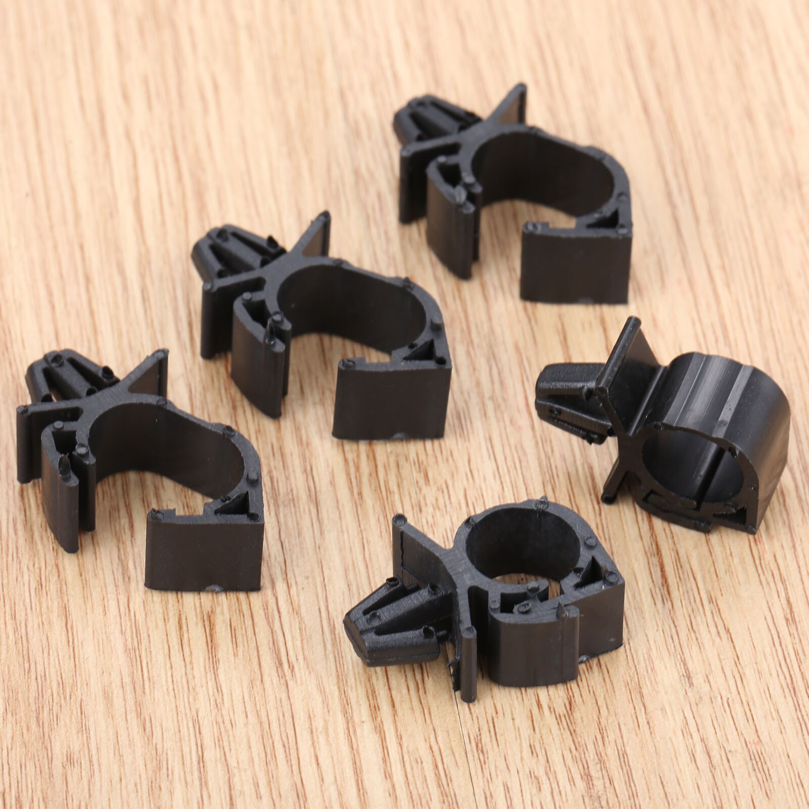 10Pcs Auto Kabelboom Fastener voor Alle Auto Auto Route Vaste Clips Ribbelbuis Tie Wrap Kabel klem