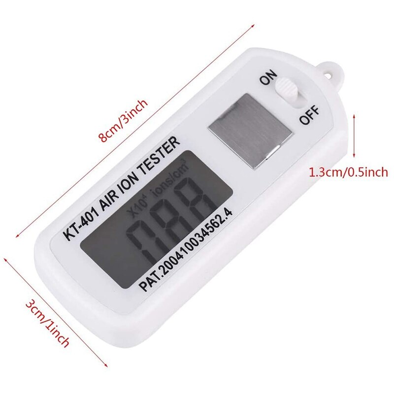 Air Negative Ion Tester Ion Meter Aeroanion Detector Negative Oxygen Ions Concentration Detector
