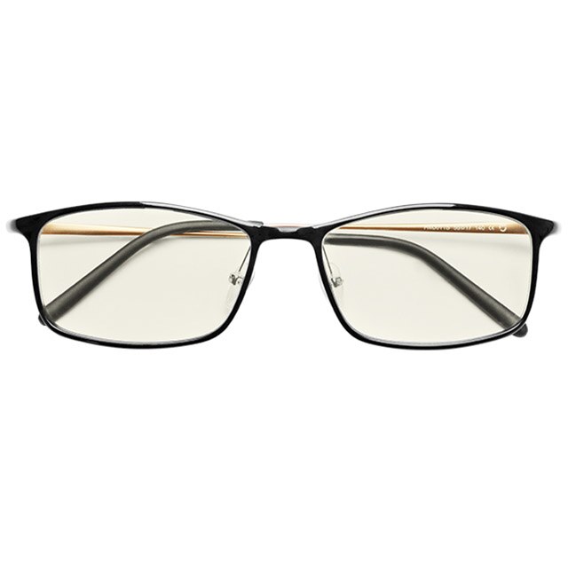 Original Xiaomi Mijia 40% Anti-blue-rays Glasses TR90 Frame Fatigue Proof Eye Protector Goggle For Man Woman Eyeglasses: mijia Black