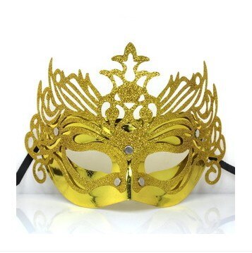 Bloemen Keizerskroon Phantom Venetiaanse Eye Masker Maskerade Vrouwen Prinses Kroon Filigraan Bruiloft Masker