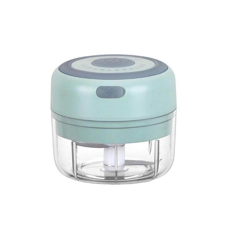 Electric Mini Garlic Press Mincer Food Chopper Processor for Pepper Vegetable Nuts Crushed Ginger Baby Food Maker: GN 100ML