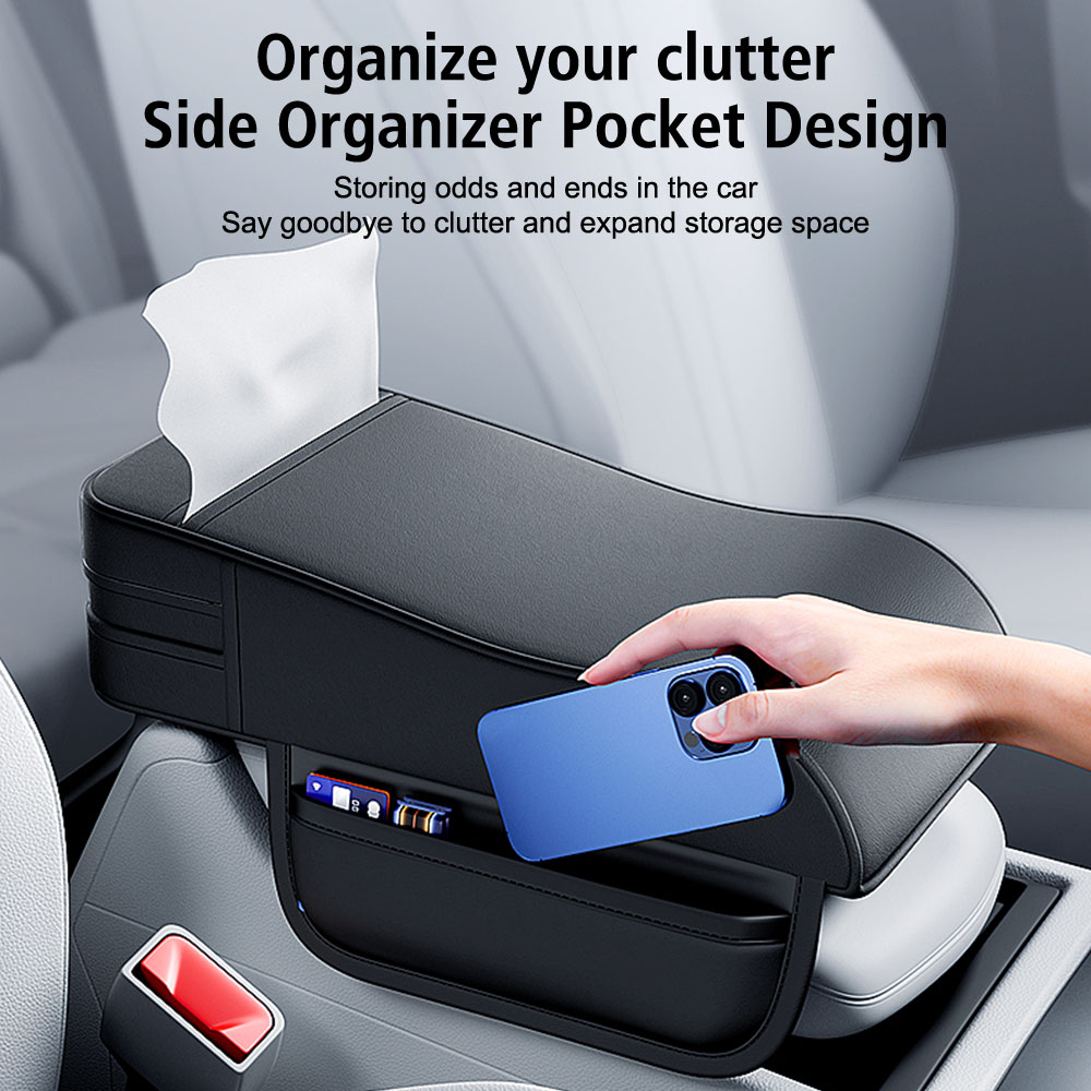 Auto Armsteun Kussen Box Mat 1 Stks Arm Steun Storagerbox Hand Elleboog Steun Armsteun Box Hoogte Pad Kussen Opslag