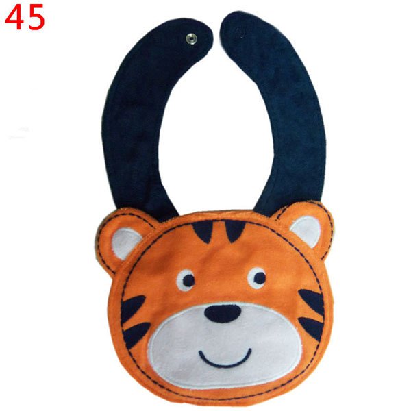 WEIXINBUY Neugeborenen Baby Spucktücher 60 Arten Bunte Tier Baumwolle Jungen Mädchen Baby Lätzchen Spucktücher Wasserdicht Bandana Lätzchen