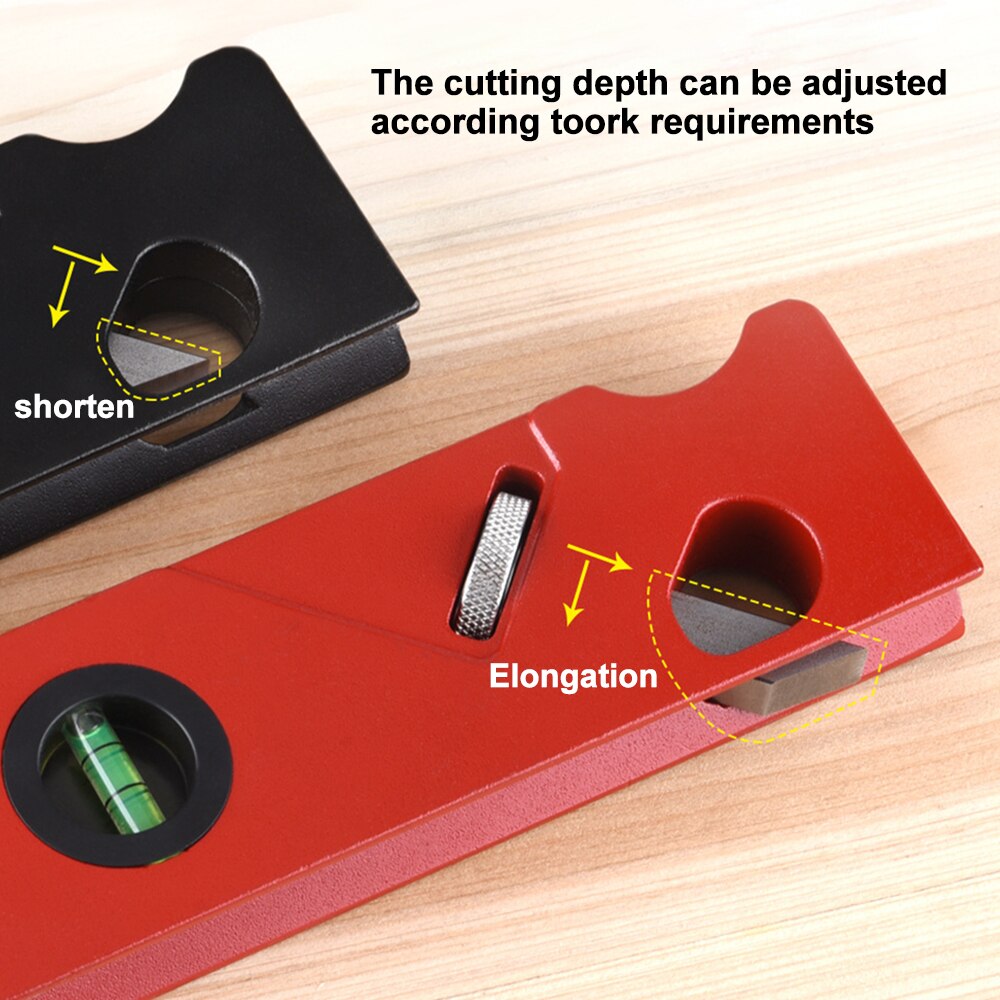 Mini Wood Hand Planer Woodworking DIY Chamfering Tool Trimming Planer 45 Degree Angle Corner Shaving Woodcraft Deburring Tool
