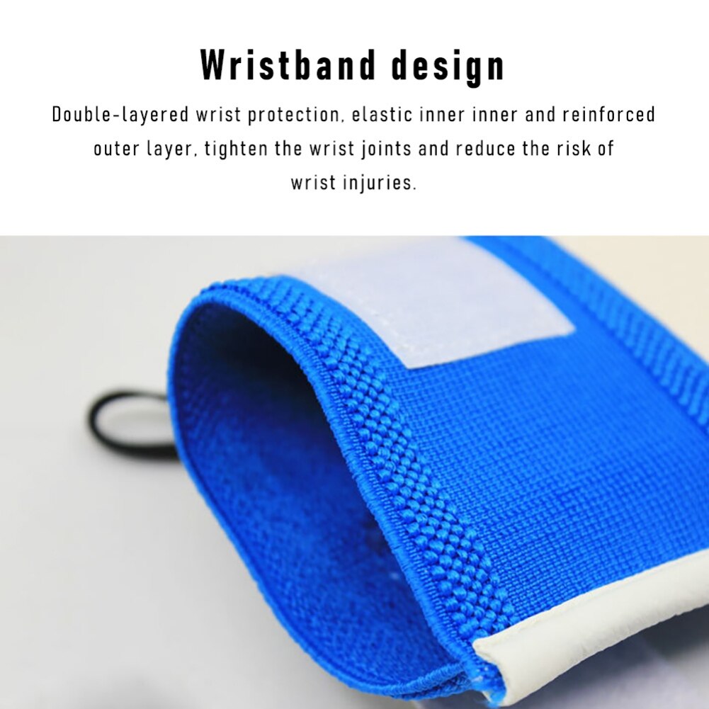 Hand Protection Children Goalkeeper Gloves Kids Wearable Anti-Slip Soccer Goalie Gloves Double Protect Full Finger