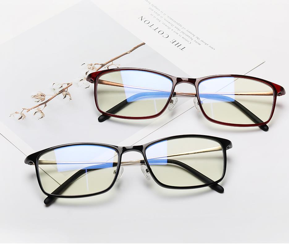 Original Xiaomi Mijia 40% Anti-blue-rays Glasses TR90 Frame Fatigue Proof Eye Protector Goggle For Man Woman Eyeglasses