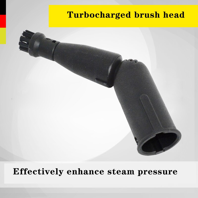 Damprenser reservedele tilbehør til karcher  sc1/sc2/sc3/sc4/sc5 damprenser slids/skraber/spray rund børste: Børstehoved