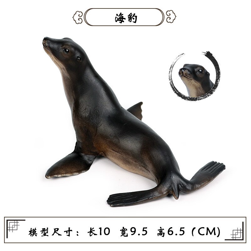 Simulatie Oceaan Dier Seal Zeeleeuw Walrus Model Action Figure Beeldjes Collectie Cognitie Educatief Childrens Toys: M-203