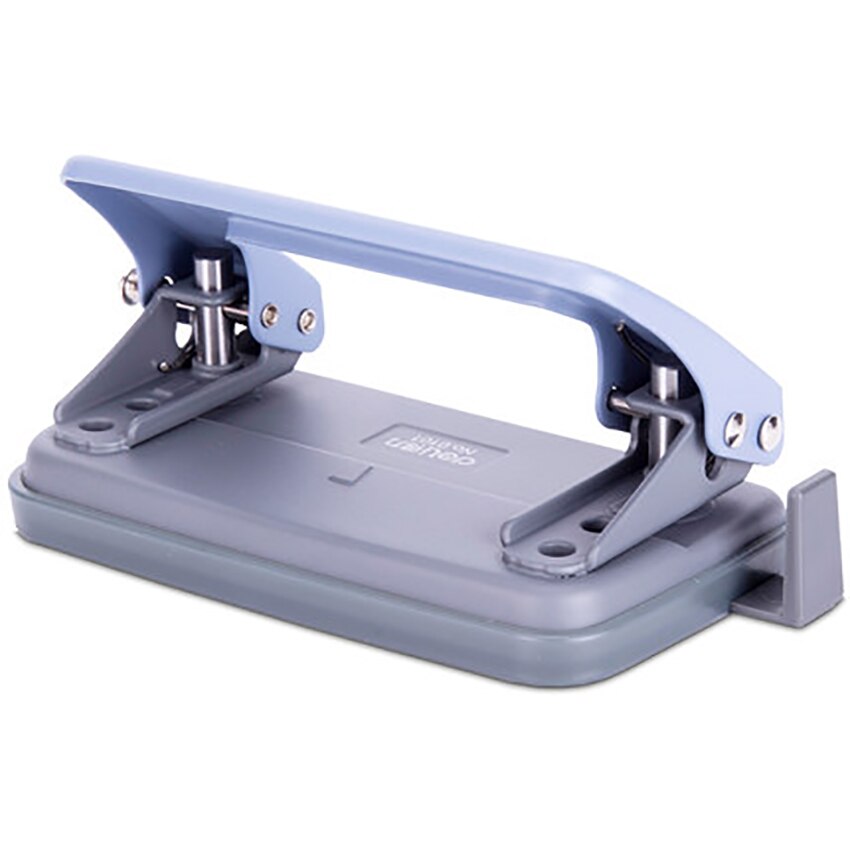 2 Hole Punch, Metal Hole Puncher with Safety Lock Function &amp; Scale, 10 Sheet Punch Capacity, Labor Saving, Office School Supply