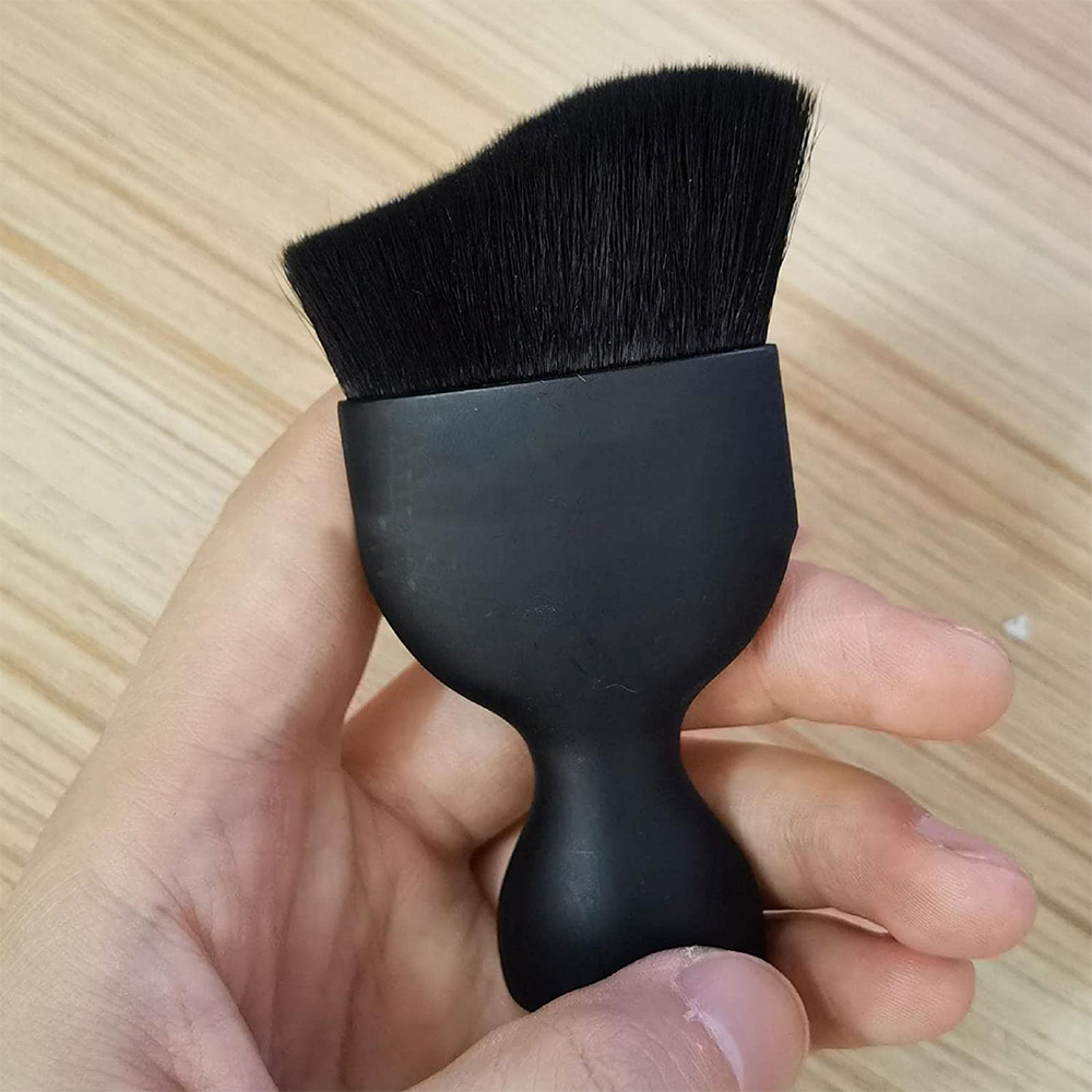 Brosse pour Livres d'Nikde Voiture, Outil de Nettoyage de Console Centrale, de Sortie d'Air, Souple avec Coque, Anti-Poussière pour Crevasse
