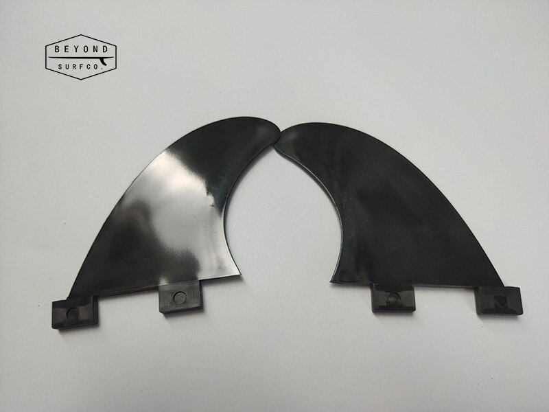 Surfboard Fins Black Plastic fin FCS Fin Tri Set GL Side Fin