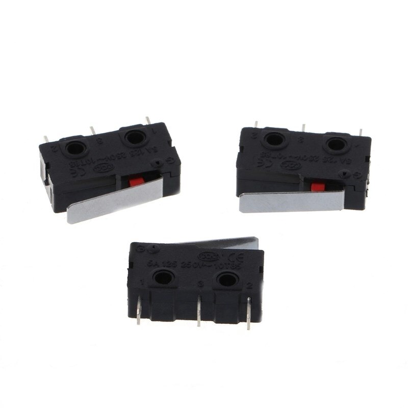 10/20/50PCS Microswitch Limit Switch 3 Pin N/O N/C All 5A 250VAC KW11-3Z Micro Switch