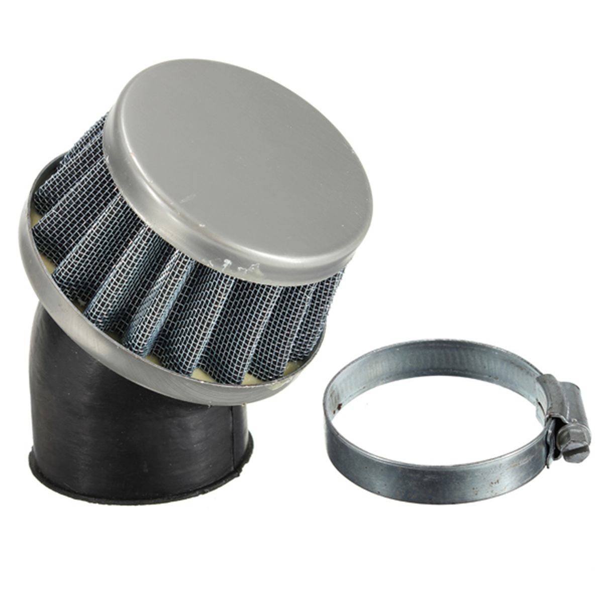 Universal Luftfilter 50mm Für Off-Road Motorrad, ATV, Quad, Dirt- & Pit-Bikes (Blau)