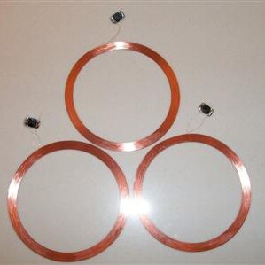 Diameter 40Mm 125Khz Id Lezen Alleen TK4100 EM4100 Chip Spoel Cob Antenne 10 Stks/partij